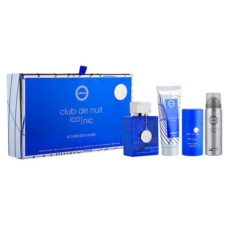CLUB DE NUIT ICONIC 4 PIECES GIFT SET
