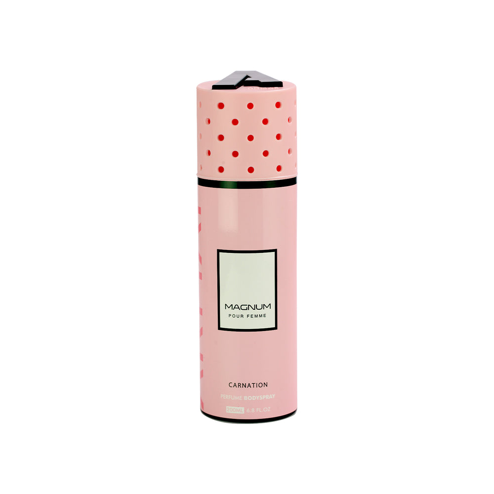 carnation magnum woman perfume body spray