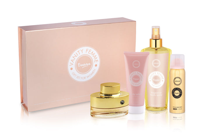 VANITY FEMME ESSENCE WOMAN 4 pcs gift set