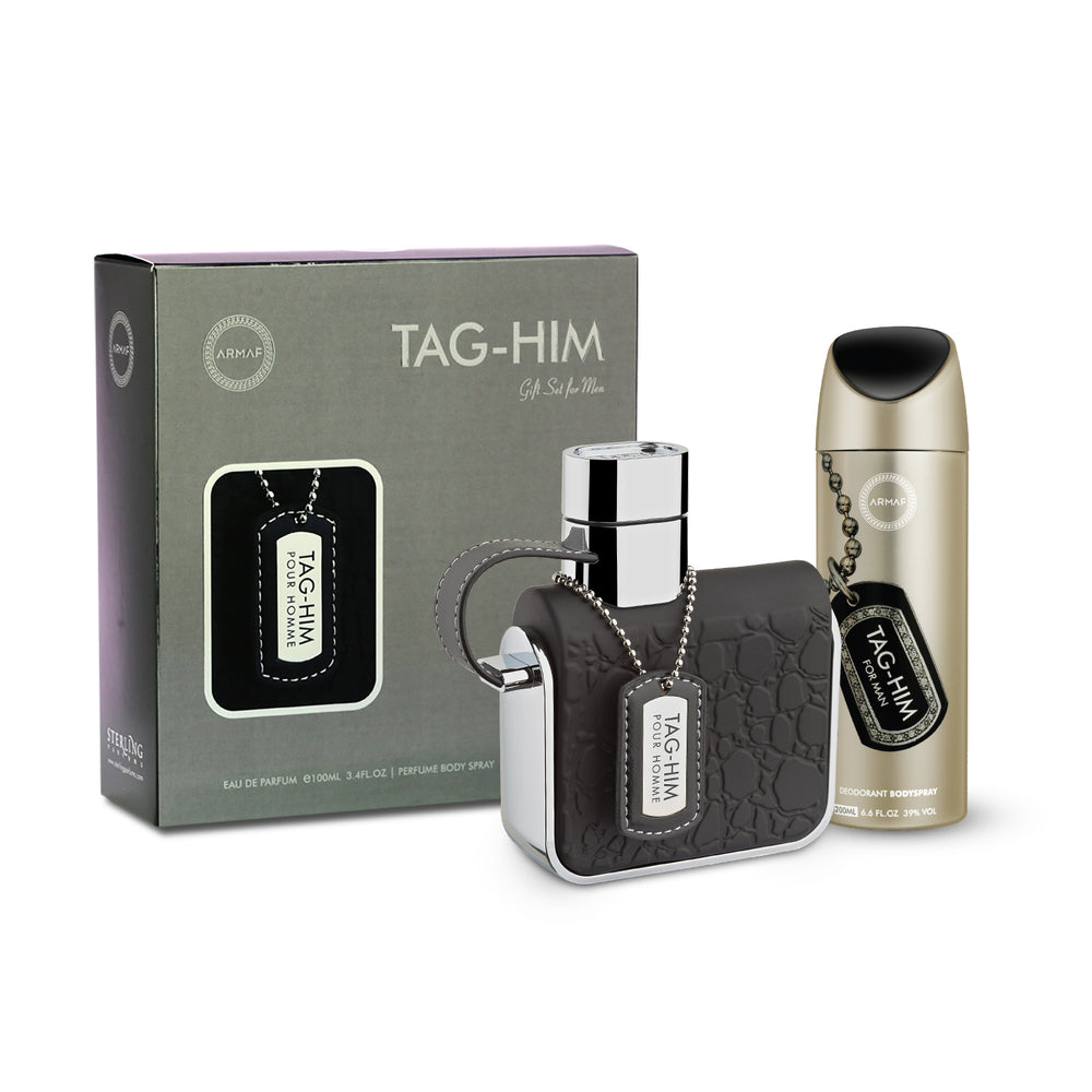 TAG HIM MAN 2PC GIFT SET