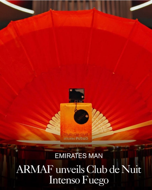 Emirates Man: ARMAF unveils Club de Nuit Intenso Fuego, opening with bright citrus and ...